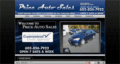 Desktop Screenshot of priceautosales1.com